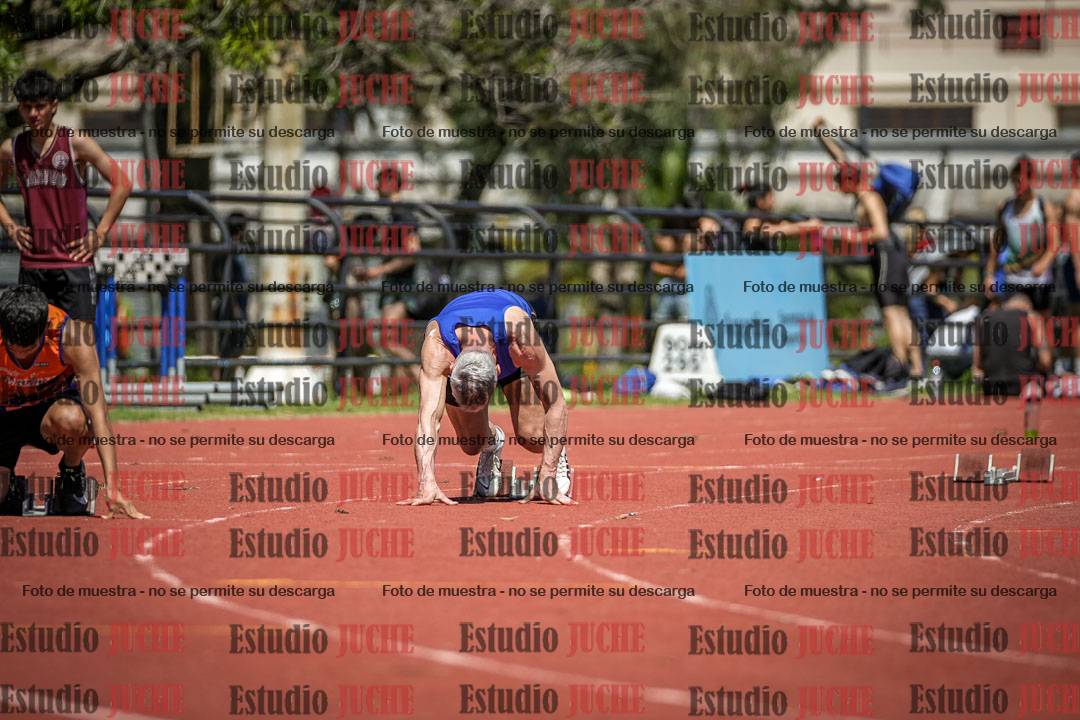 Fotos de los 200 m llanos de varones
