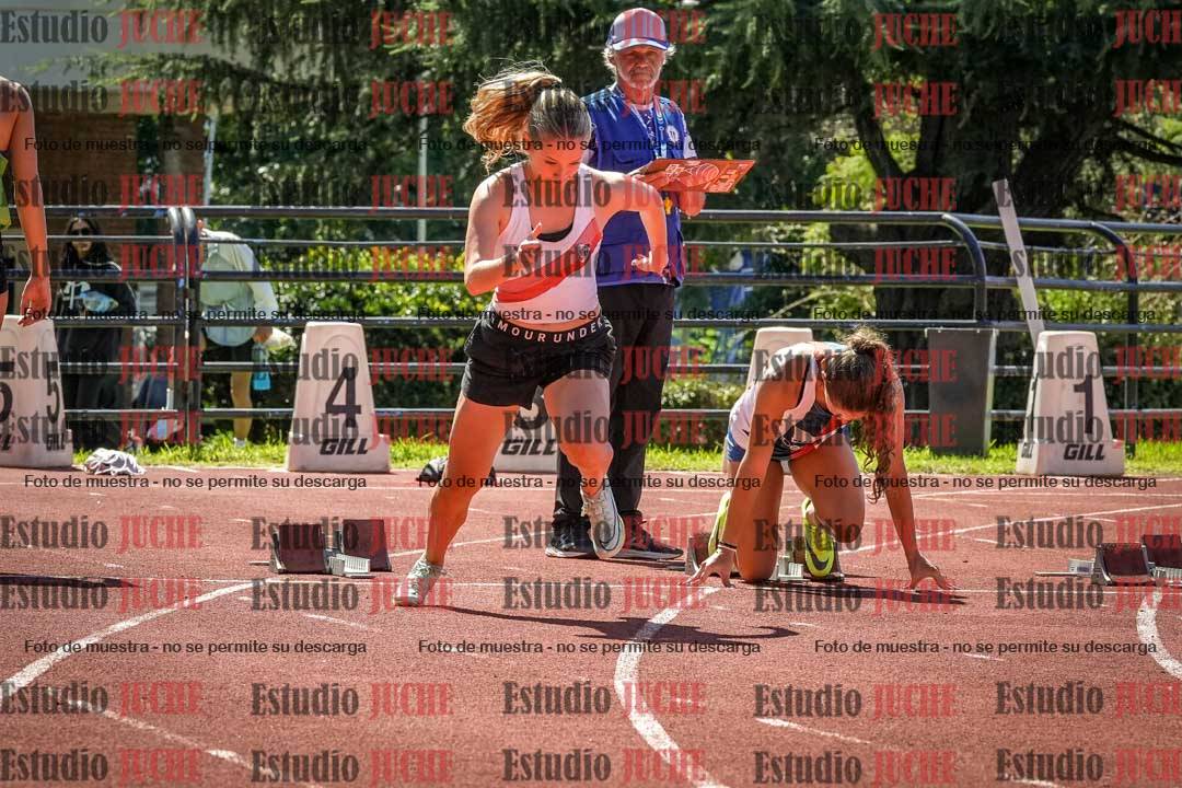 Fotos de los 100 m llanos de mujeres
