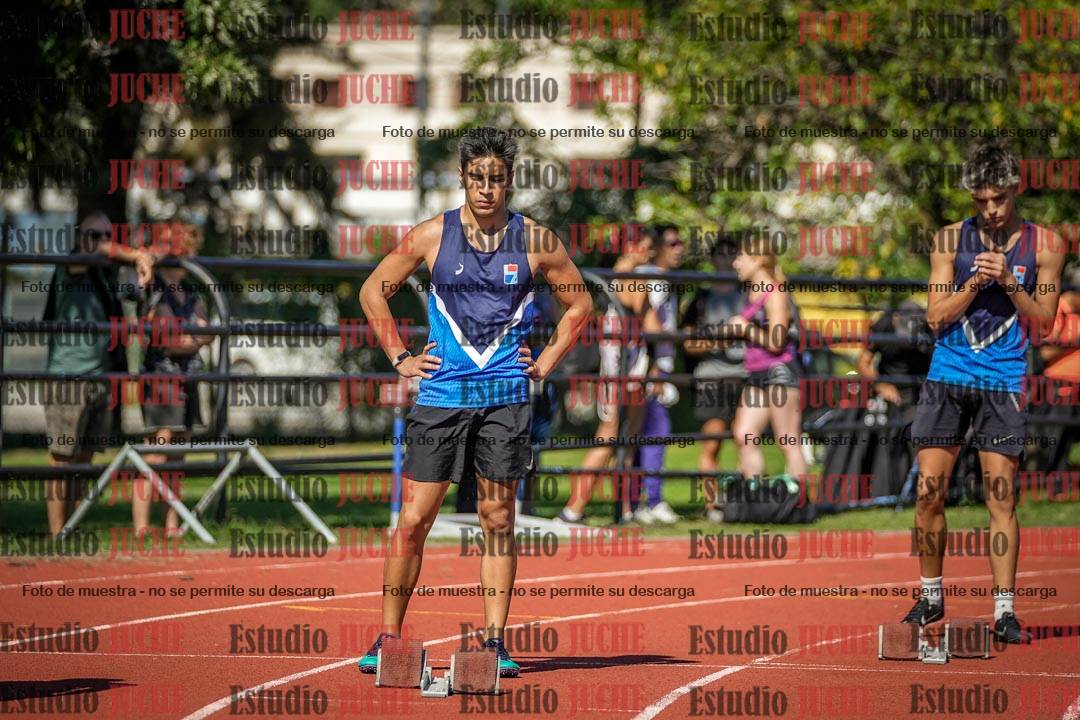 Fotos de los 200 m llanos de varones