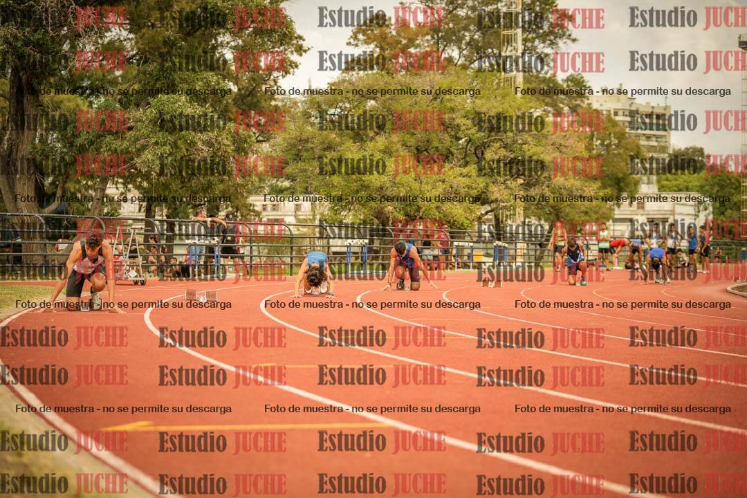 Fotos de los 200 m llanos de varones