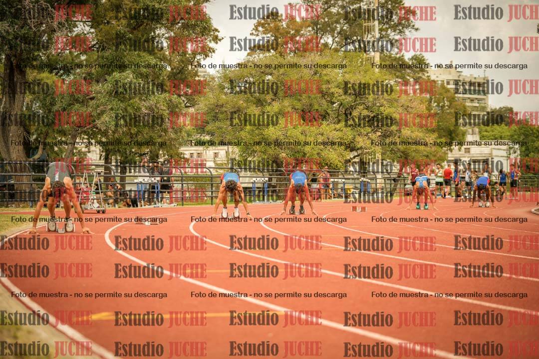 Fotos de los 200 m llanos de varones