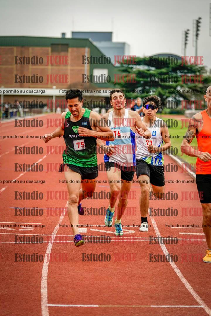Fotos de los 800 m llanos de varones