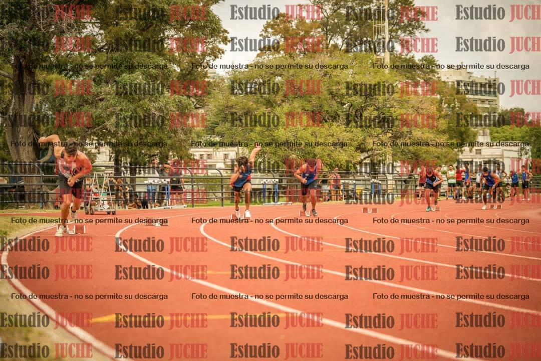 Fotos de los 200 m llanos de varones