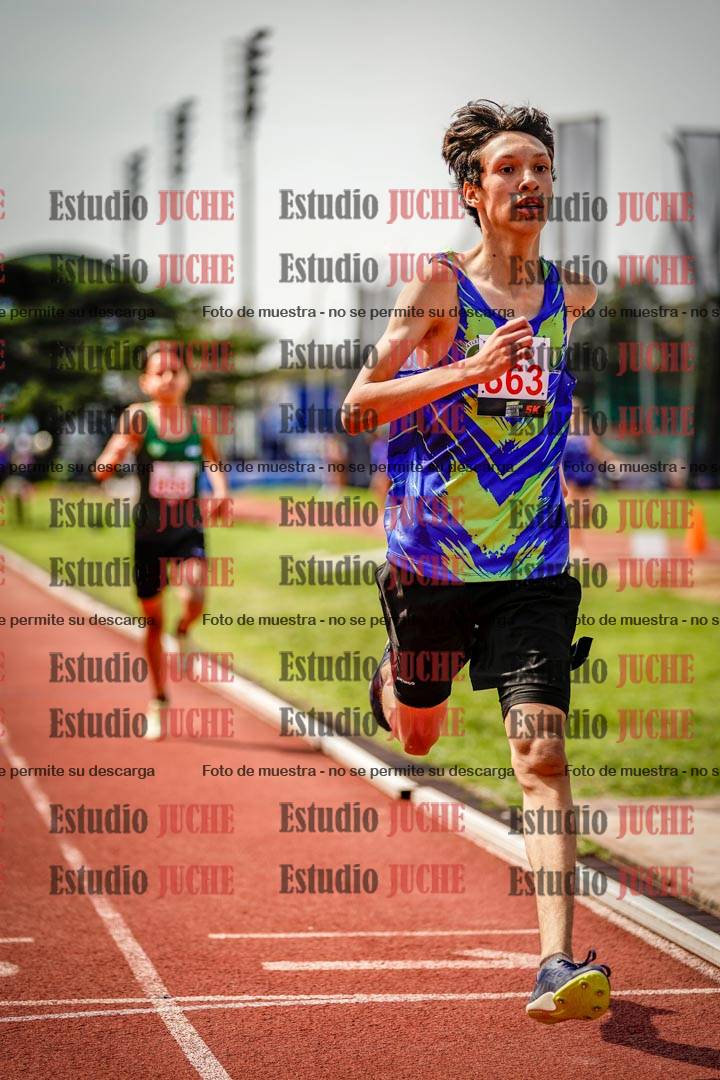 Fotos de los 600 m llanos de varones