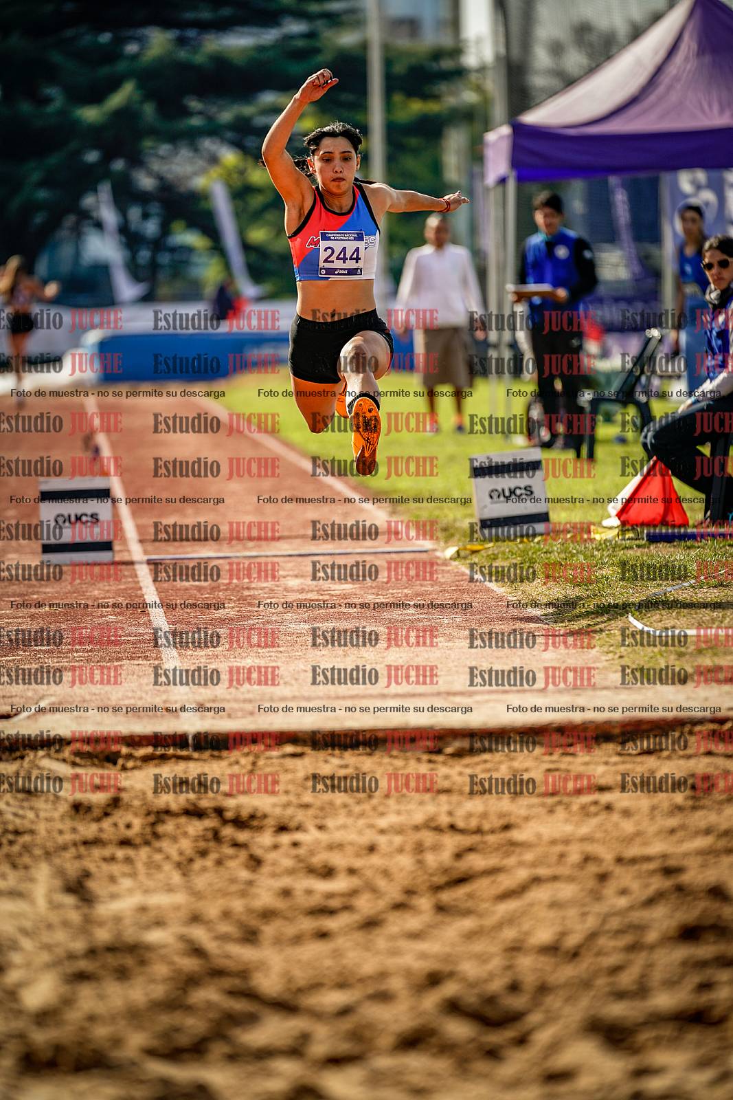 Fotos del salto triple de mujeres