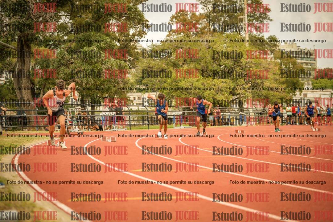 Fotos de los 200 m llanos de varones