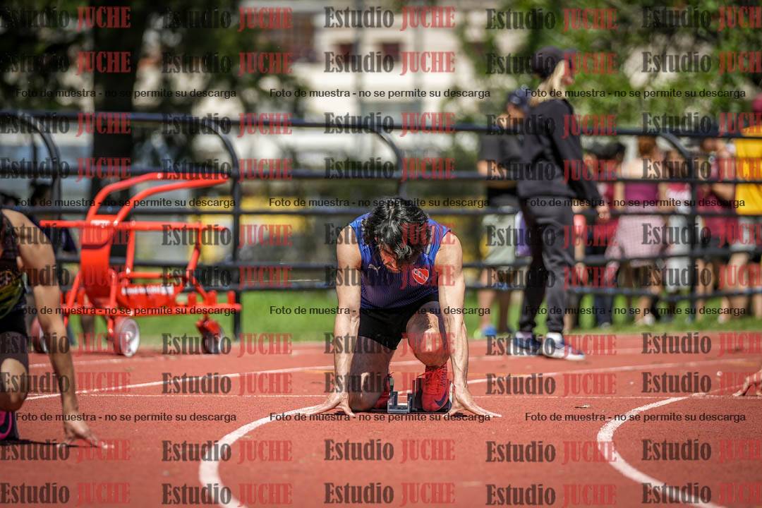 Fotos de los 200 m llanos de varones
