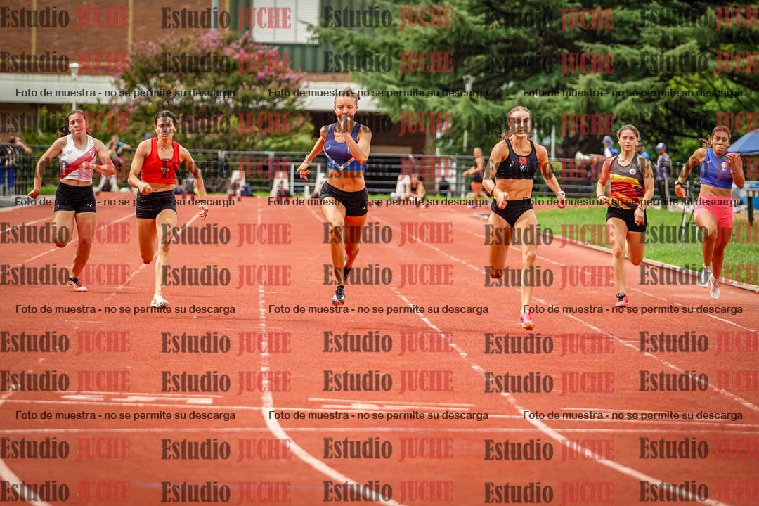Fotos de los 100 m llanos de mujeres - FINAL