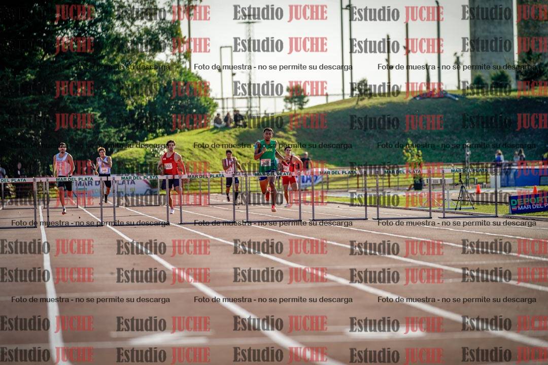 Fotos de los 400 m con vallas de varones
