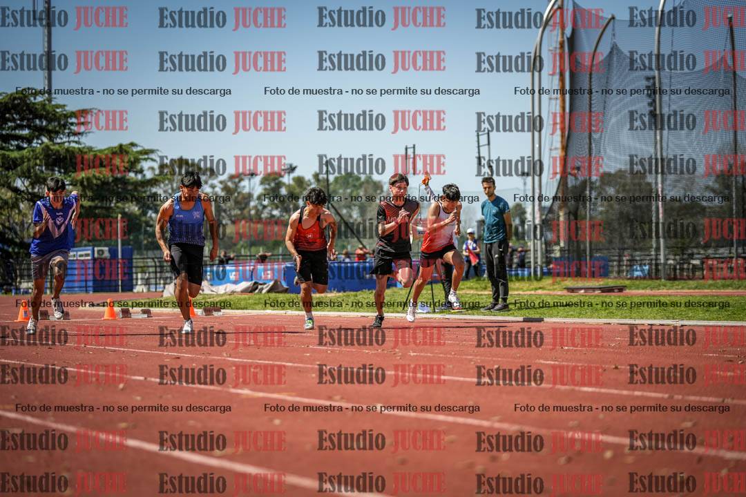 Fotos de los 80 m llanos de varones