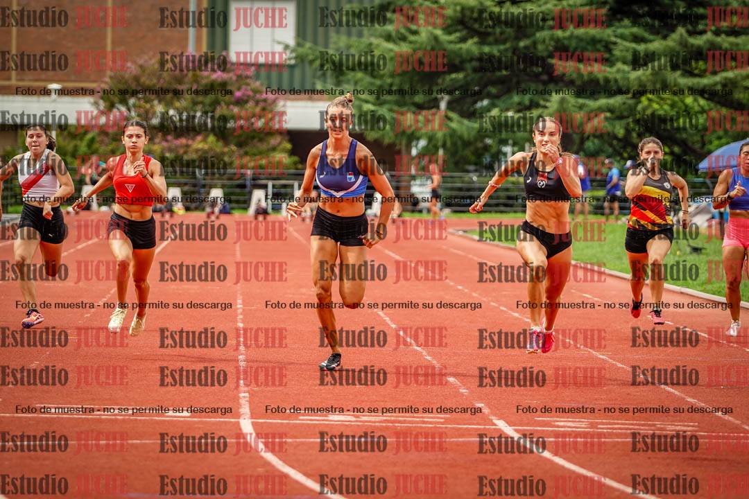 Fotos de los 100 m llanos de mujeres - FINAL