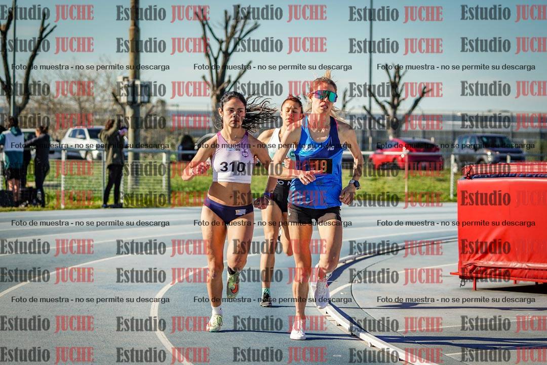 Fotos de los 1500 m de mujeres