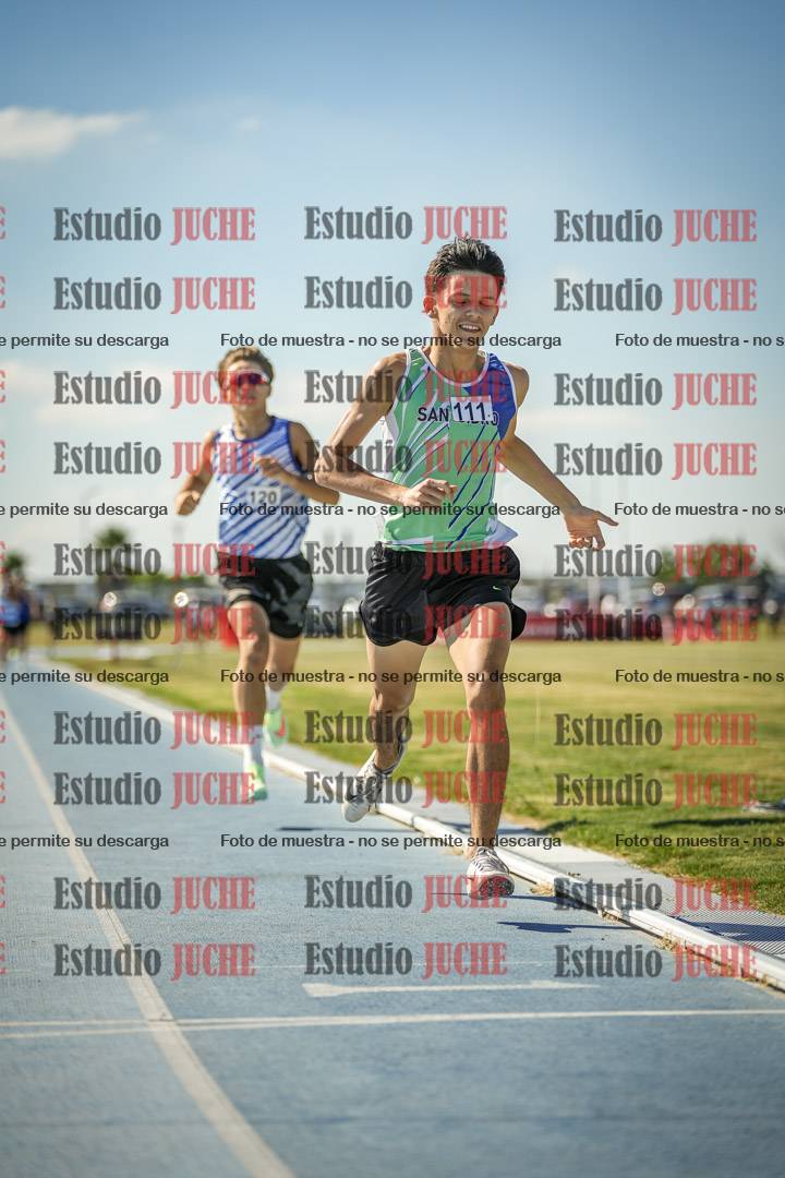 Fotos de los 600 m llanos de varones