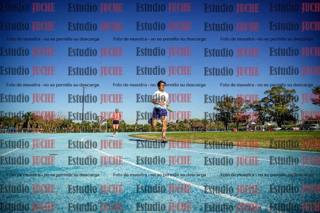 Fotos durante los relevos