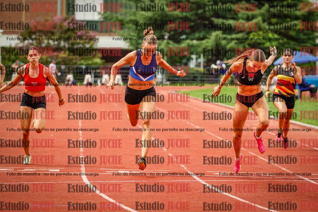 Fotos de los 100 m llanos de mujeres - FINAL