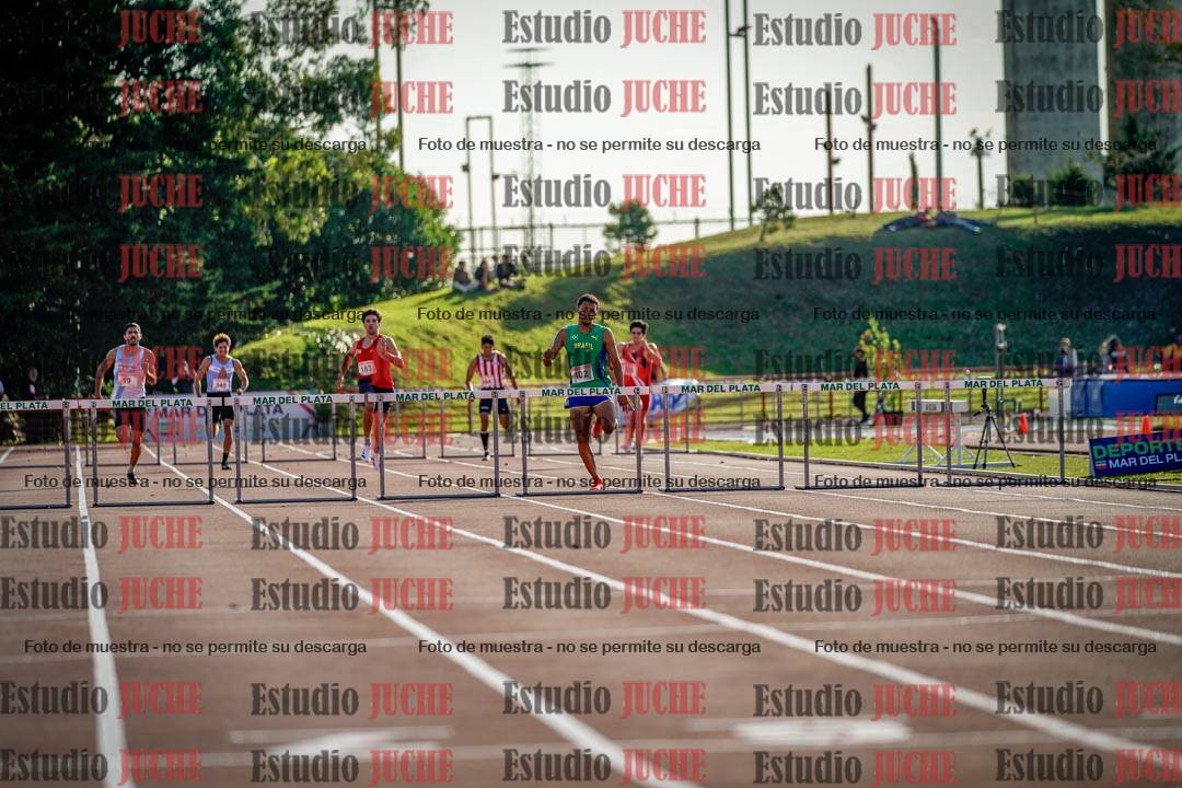 Fotos de los 400 m con vallas de varones
