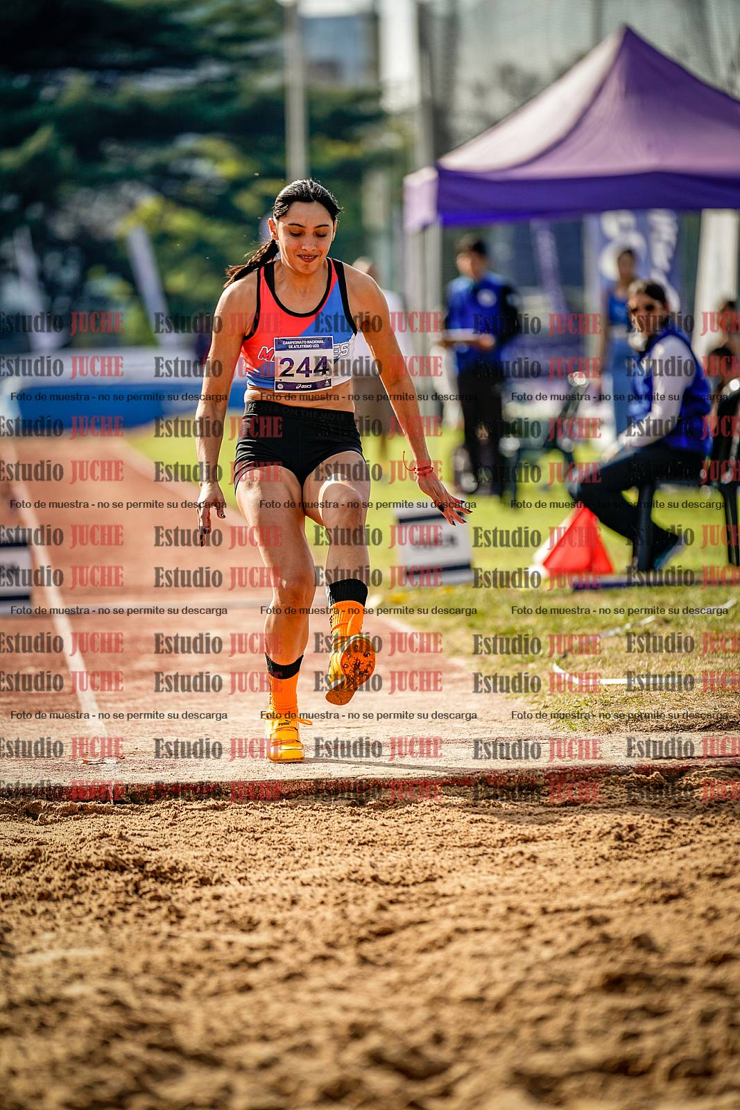 Fotos del salto triple de mujeres