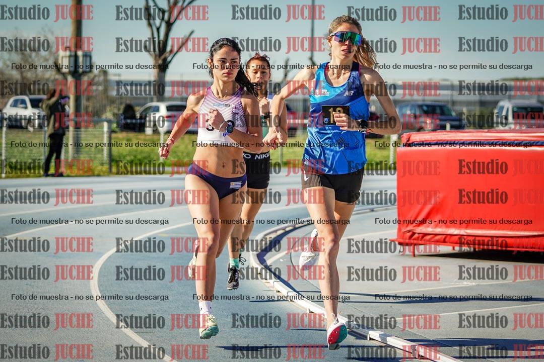 Fotos de los 1500 m de mujeres