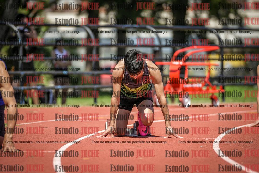 Fotos de los 200 m llanos de varones
