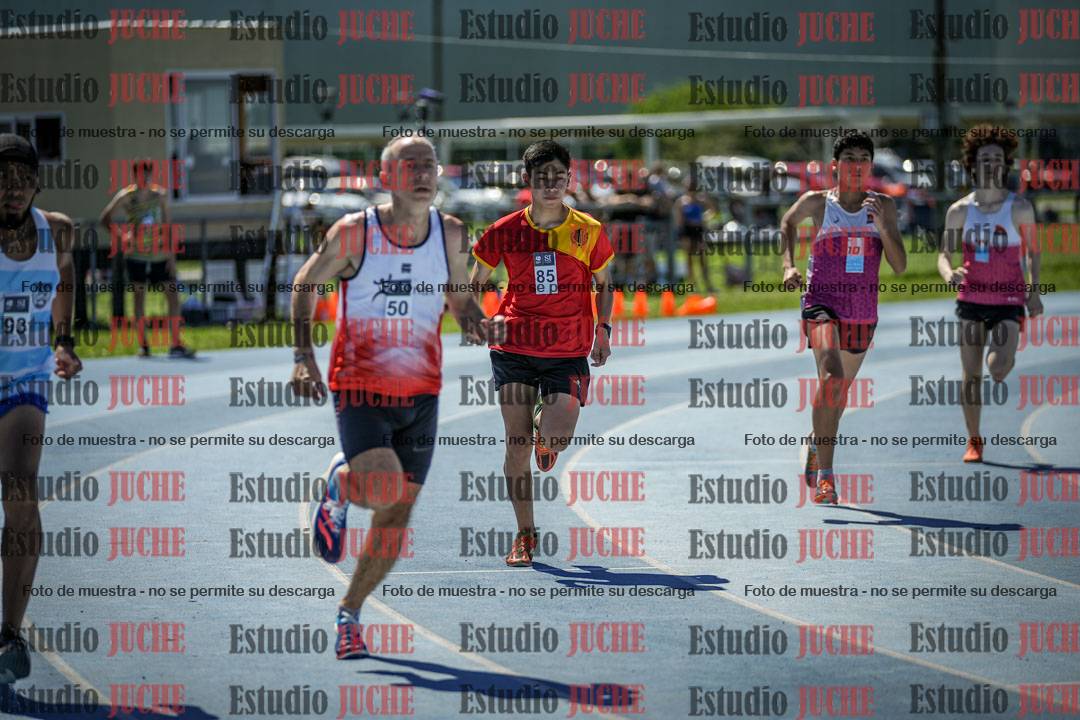 Fotos de los 800 m llanos de varones