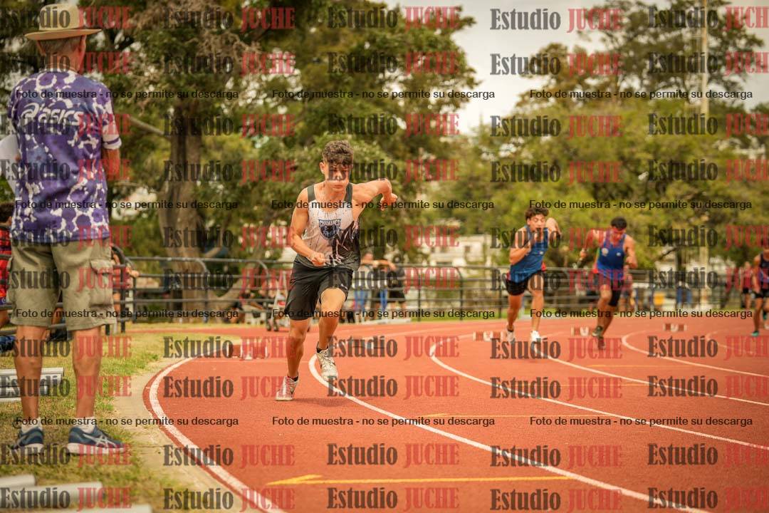Fotos de los 200 m llanos de varones