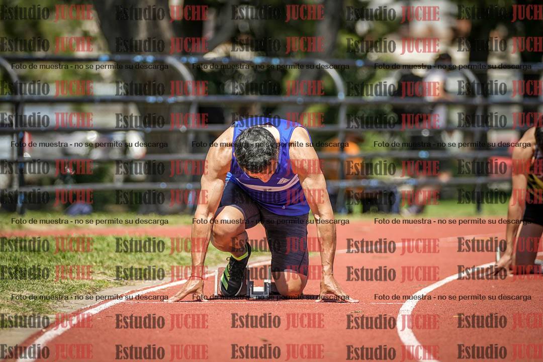 Fotos de los 200 m llanos de varones
