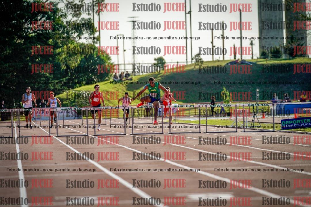Fotos de los 400 m con vallas de varones