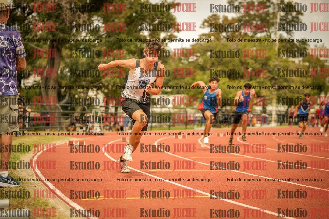 Fotos de los 200 m llanos de varones