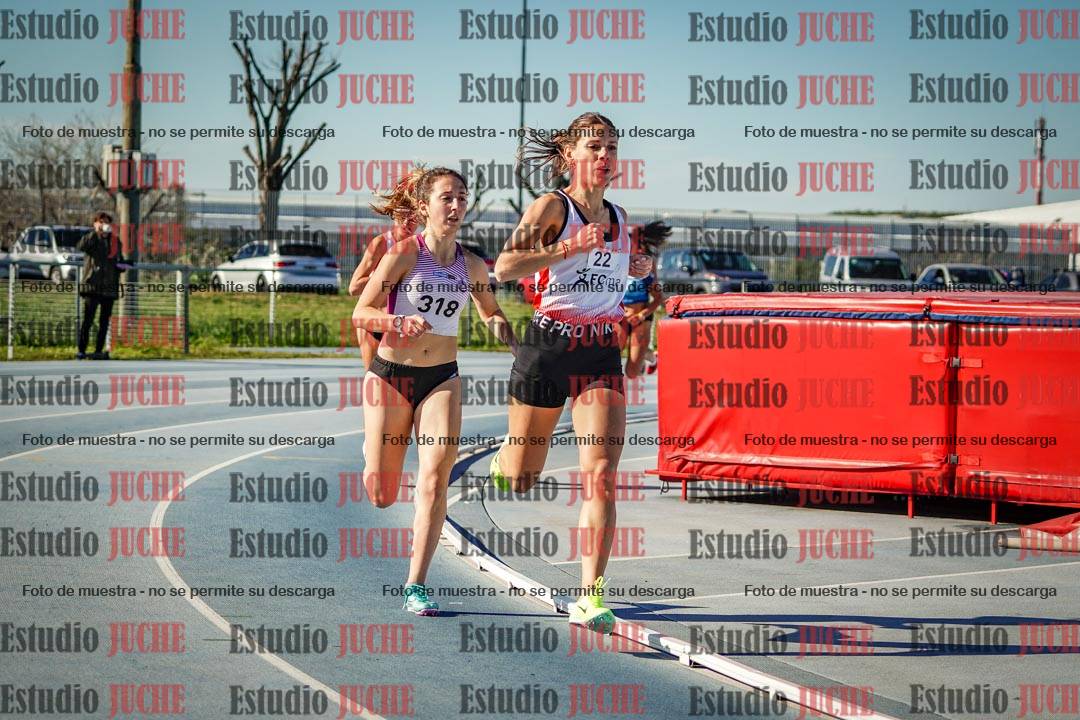 Fotos de los 1500 m de mujeres