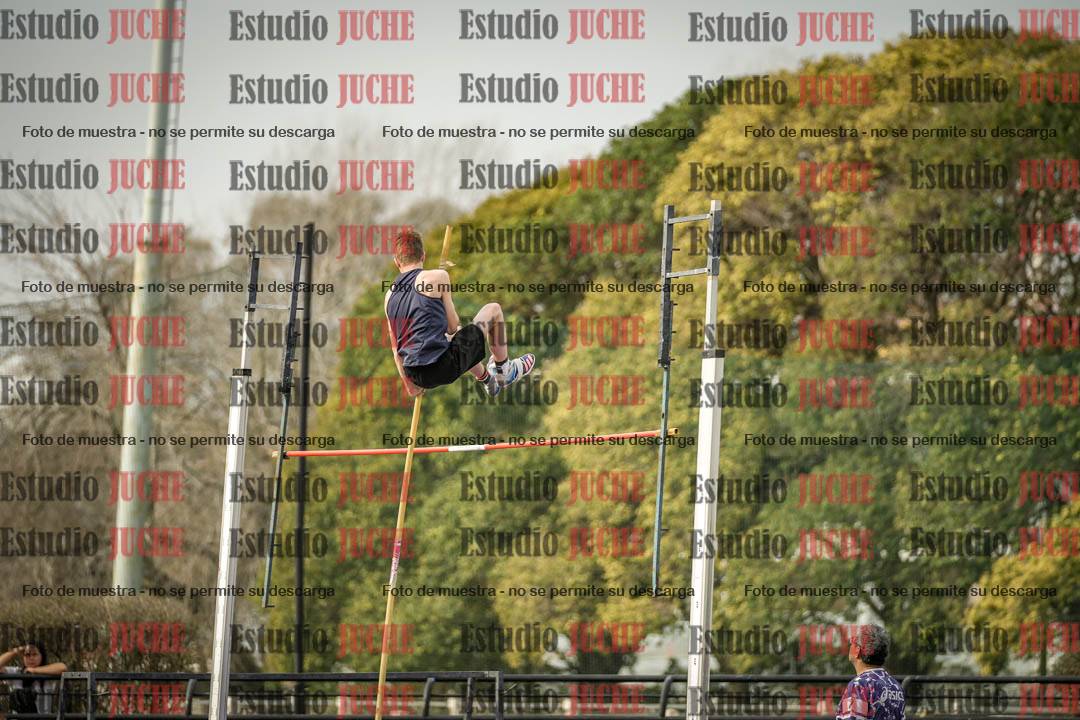 Fotos del salto con garrocha de varones