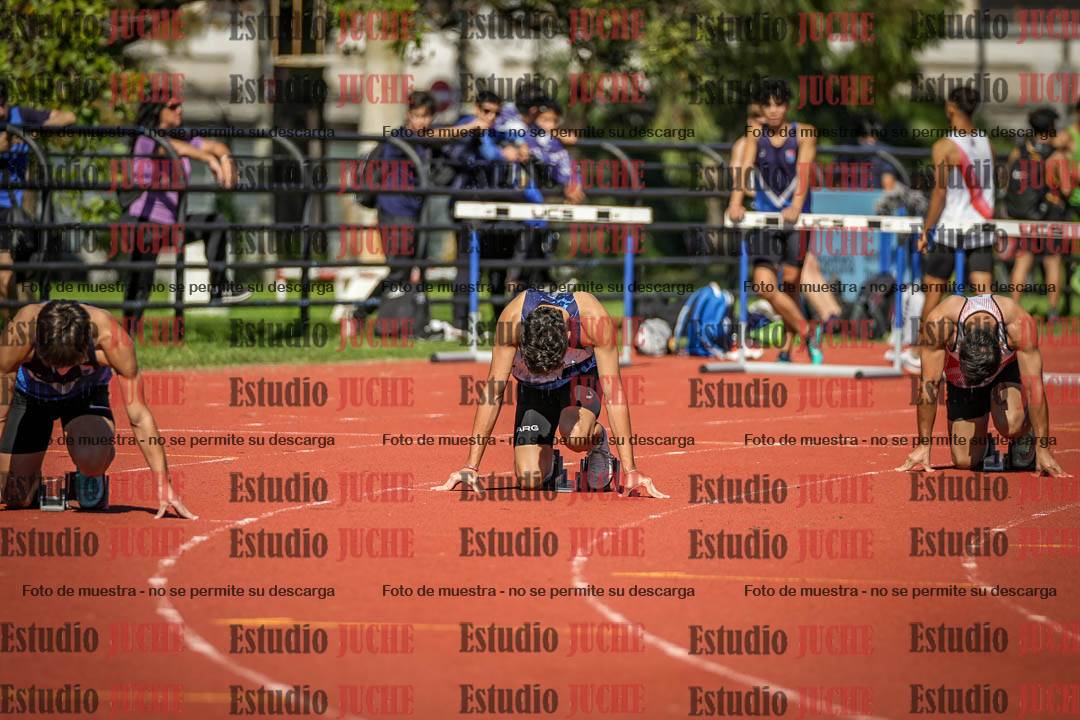 Fotos de los 200 m llanos de varones