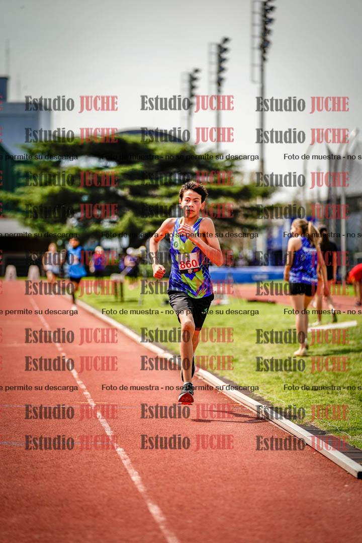 Fotos de los 600 m llanos de varones
