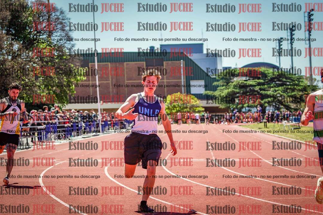 Fotos de los 100 m llanos de varones