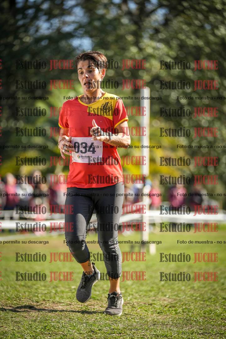 Fotos de la llegada del cross de 6000 m