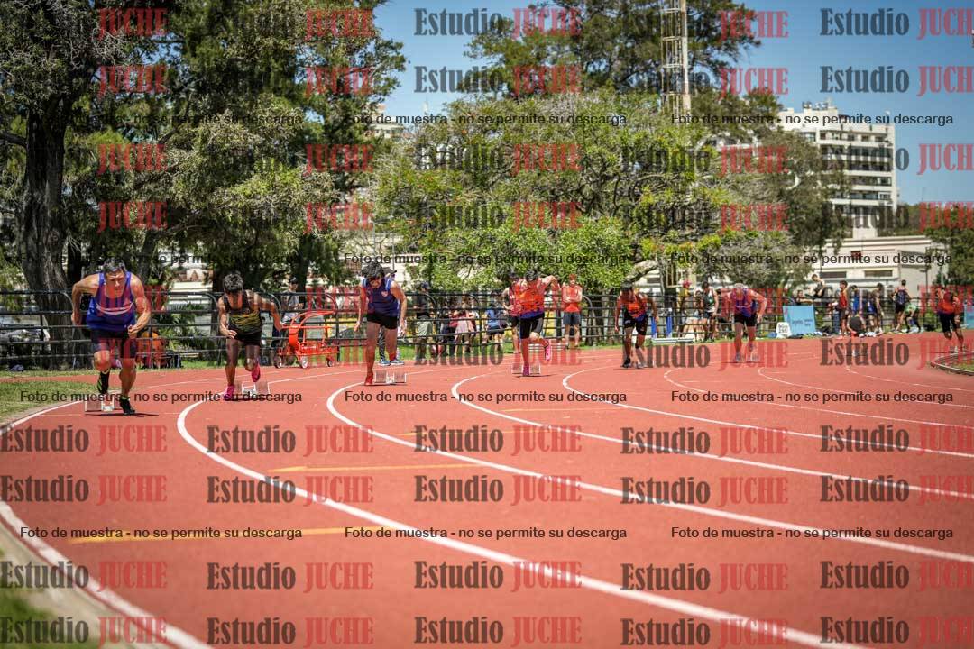 Fotos de los 200 m llanos de varones