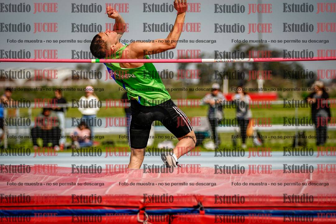 Fotos del salto en alto de varones