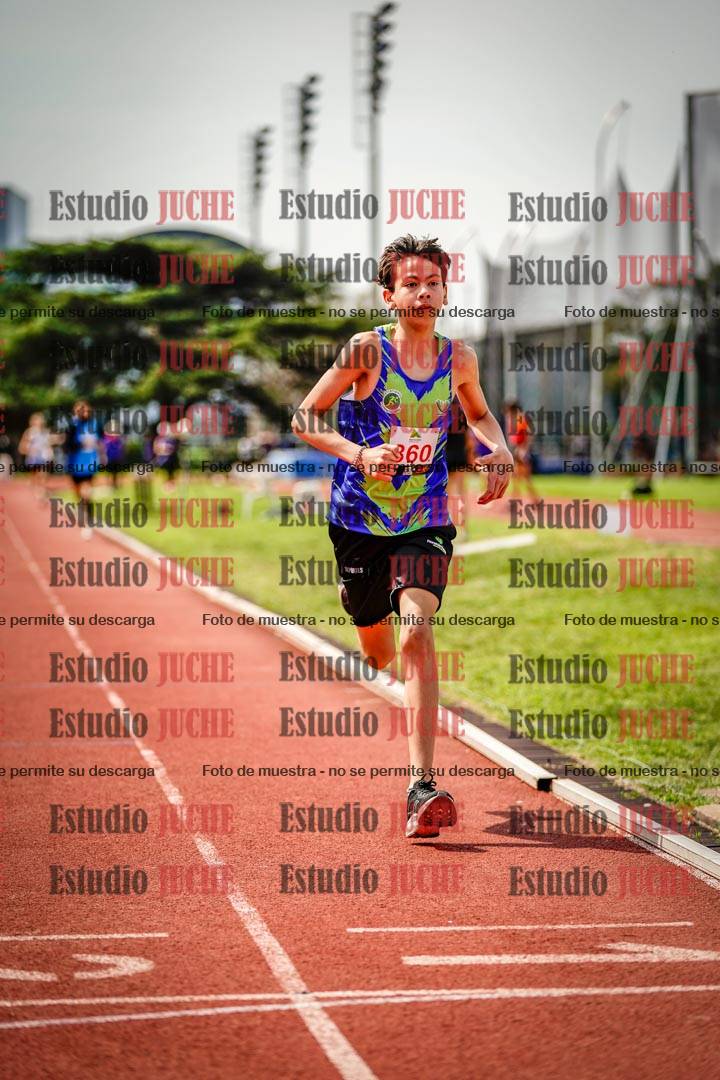Fotos de los 600 m llanos de varones