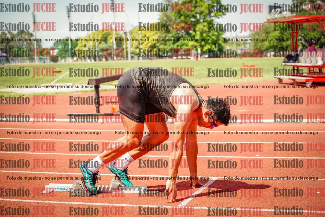 Fotos de los 400 m llanos de varones