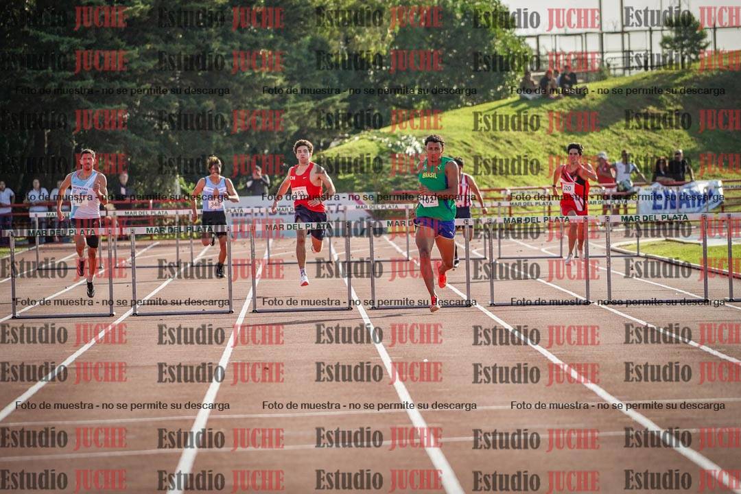 Fotos de los 400 m con vallas de varones