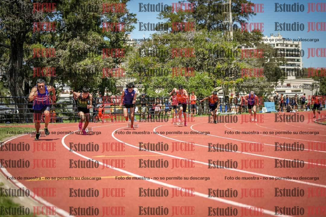 Fotos de los 200 m llanos de varones
