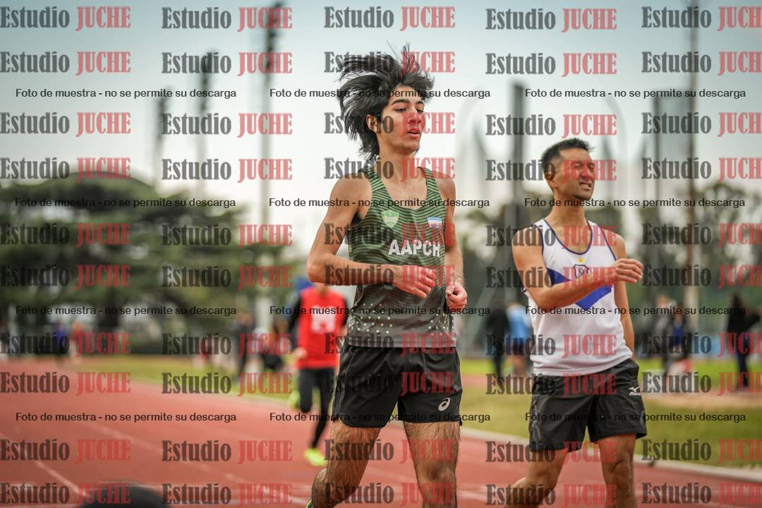 Fotos de los 400 m llanos de varones