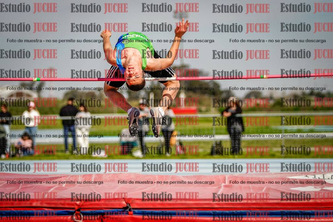 Fotos del salto en alto de varones