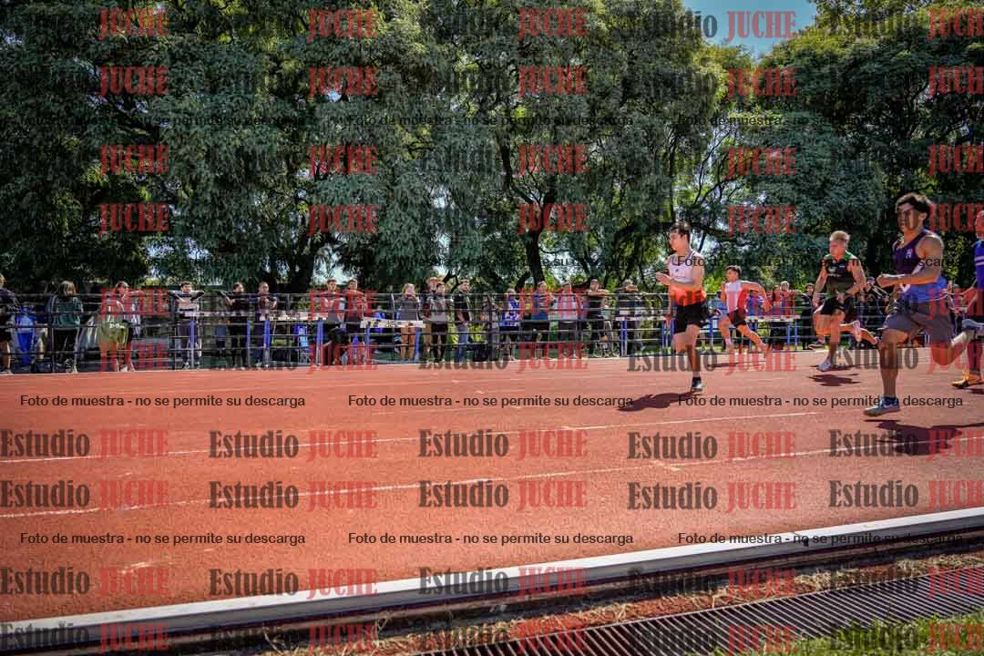 Fotos de los 100 m de varones