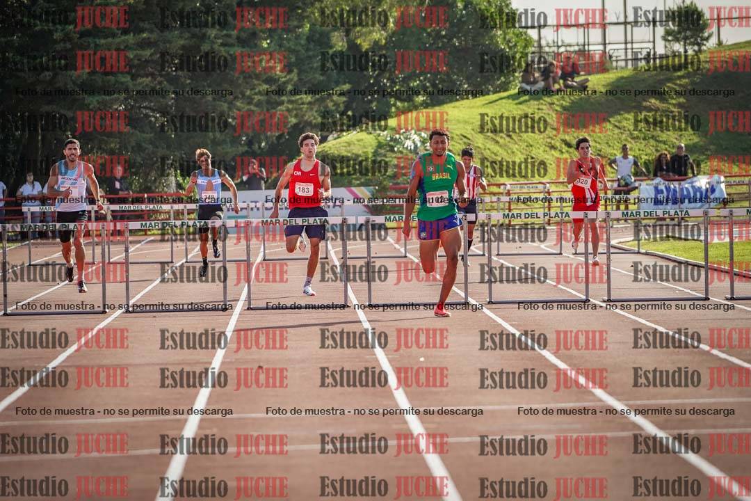 Fotos de los 400 m con vallas de varones