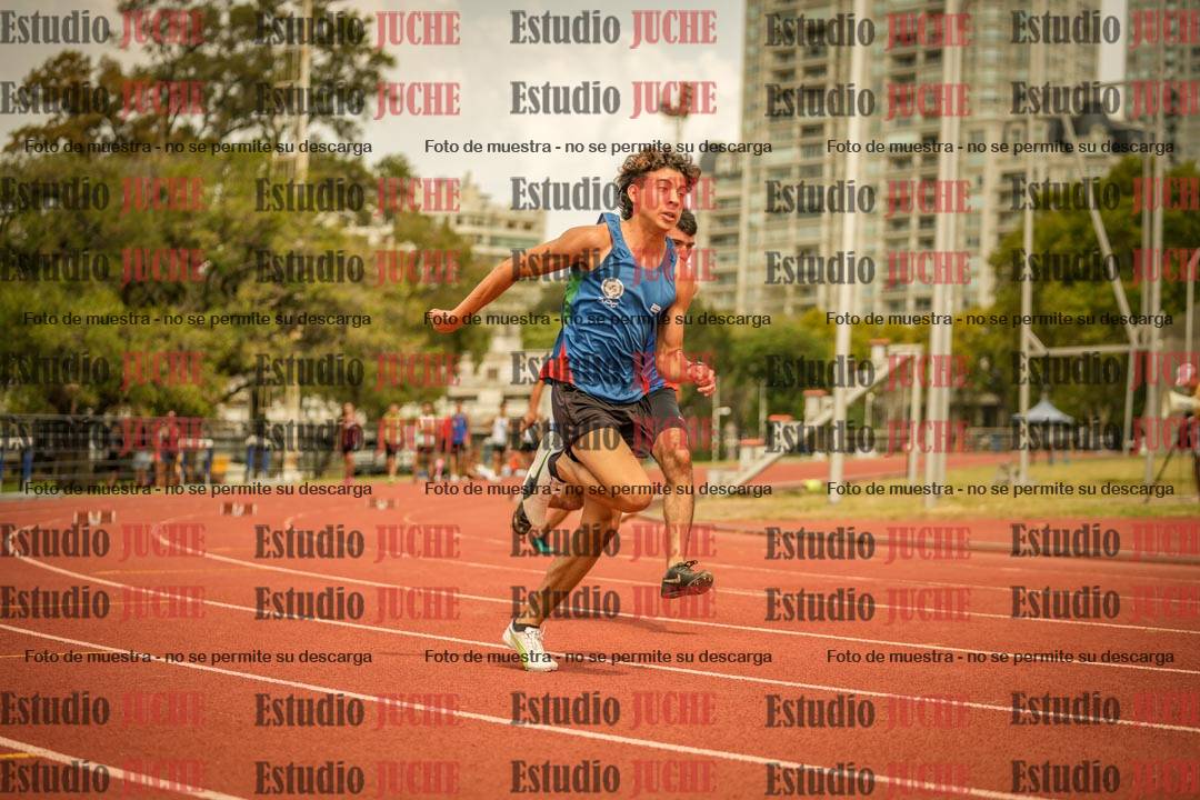 Fotos de los 200 m llanos de varones