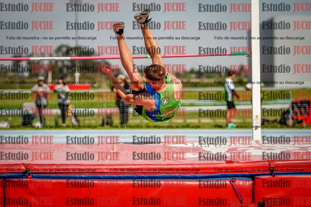 Fotos del salto en alto de varones