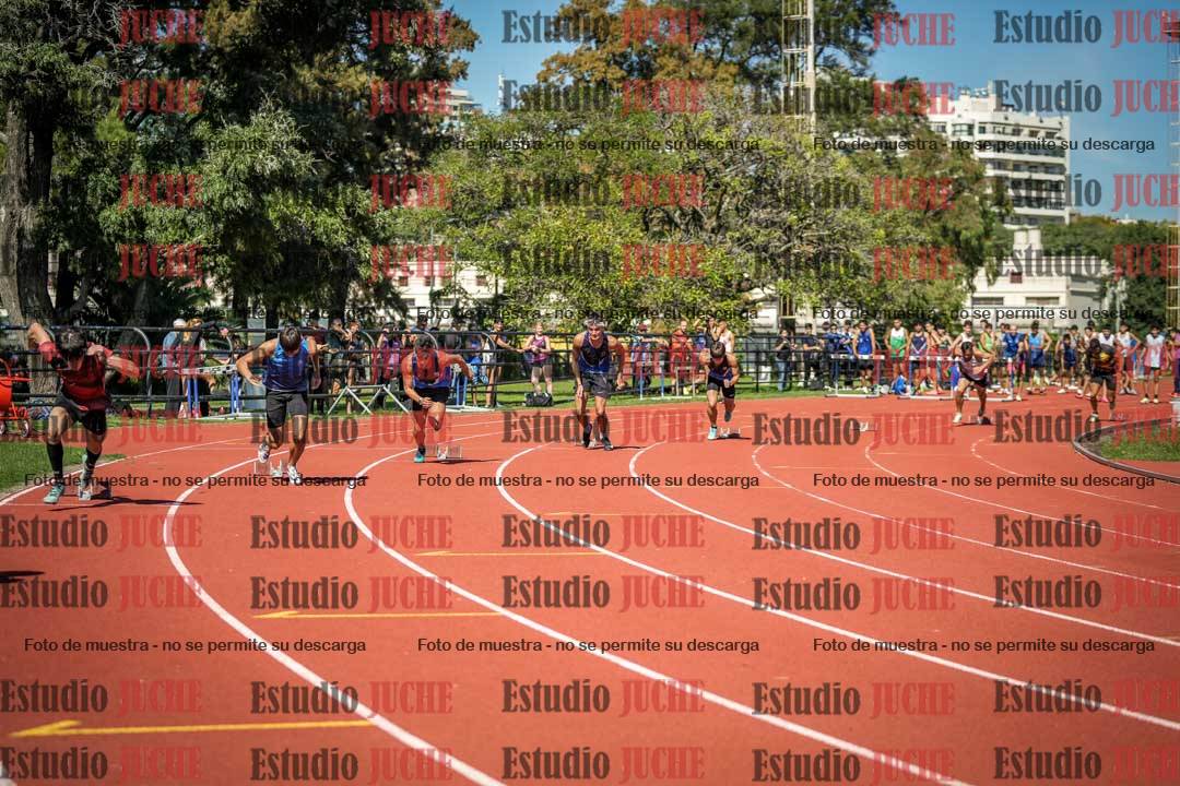 Fotos de los 200 m llanos de varones
