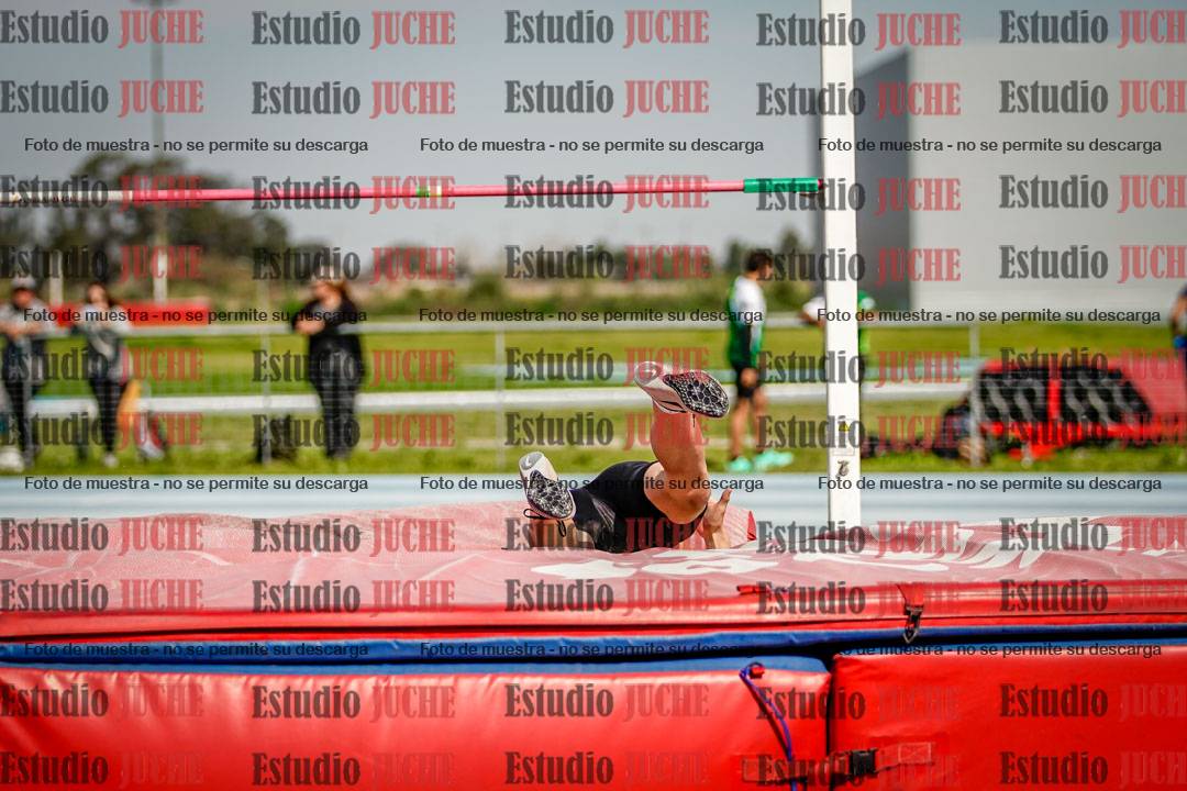 Fotos del salto en alto de varones