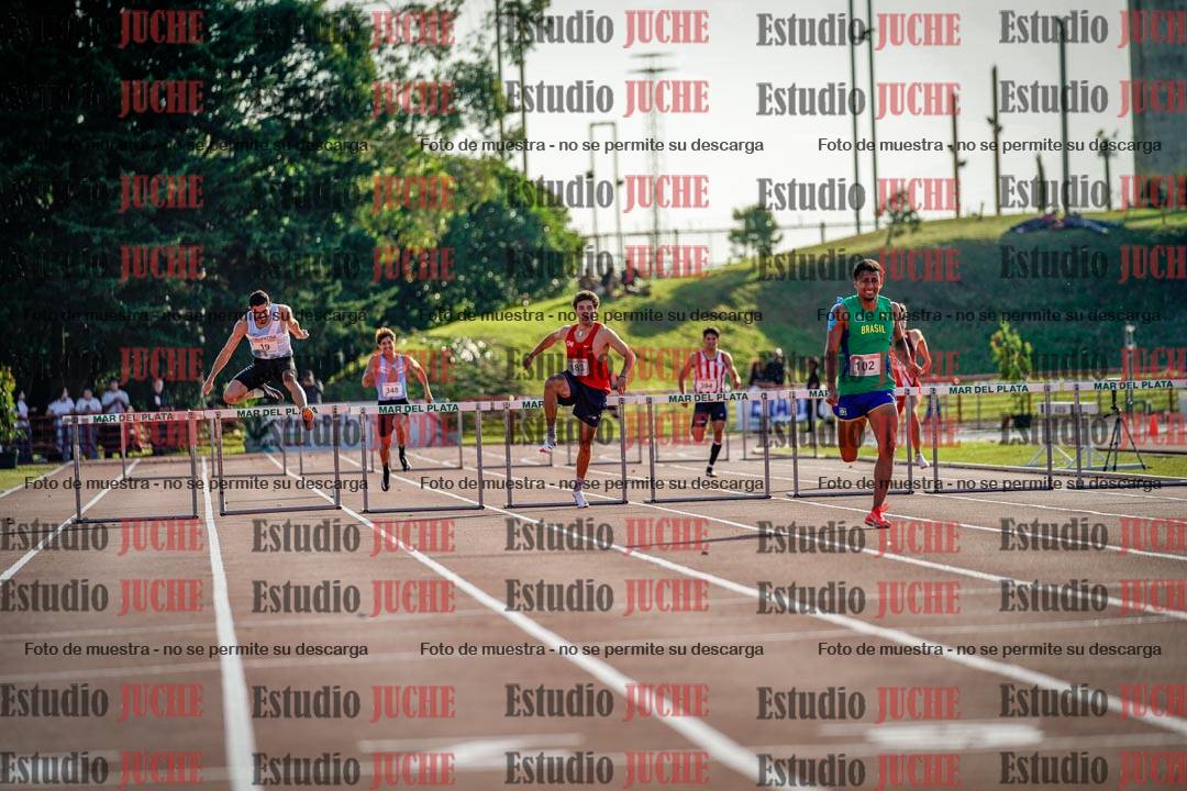 Fotos de los 400 m con vallas de varones