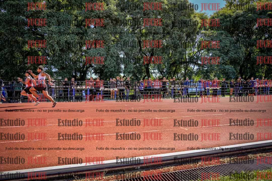 Fotos de los 100 m de varones